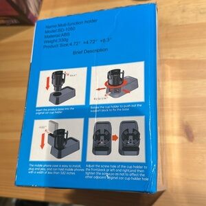 Multi- function cup holder and extender